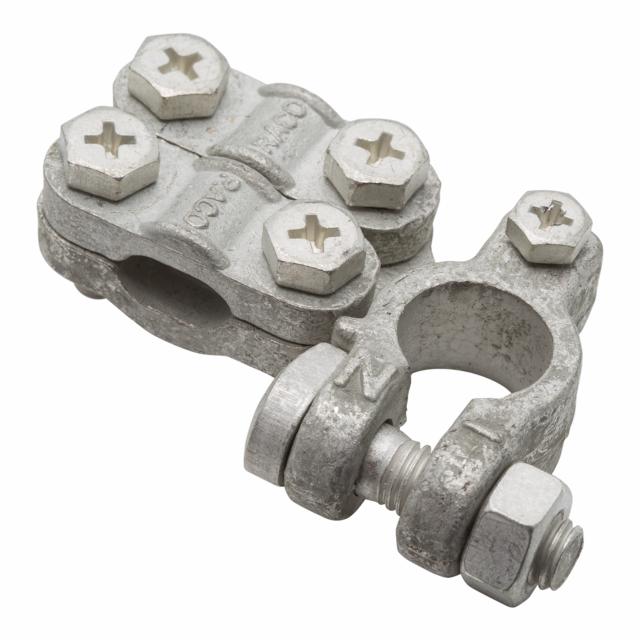 Batteripolsko HD dobbel klemme