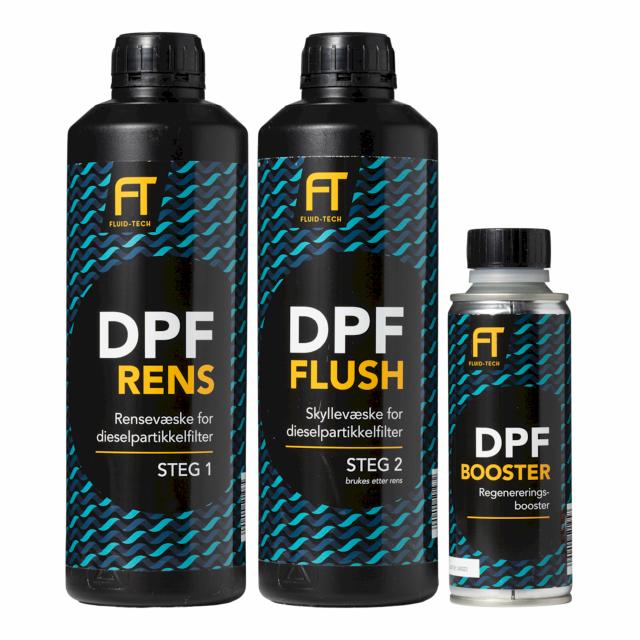 FT DPF Rens, Flush og Booster