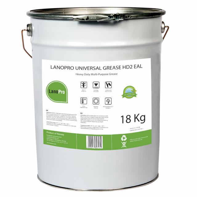 LanoPro Universal Grease HD2 EAL 18 kg