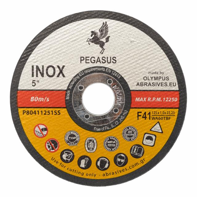 Pegasus kappeskive for Inox