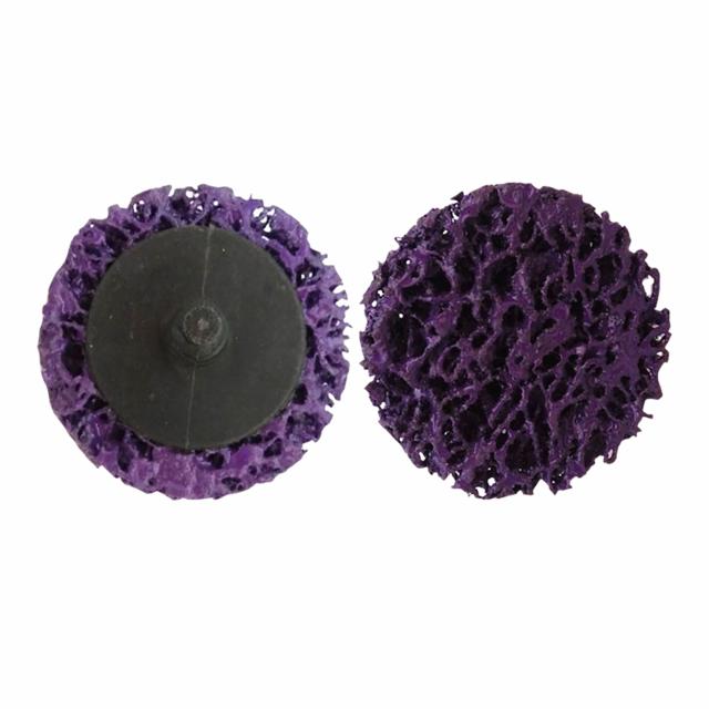 Grovrengjører lilla 50 mm Roloc 10 stk