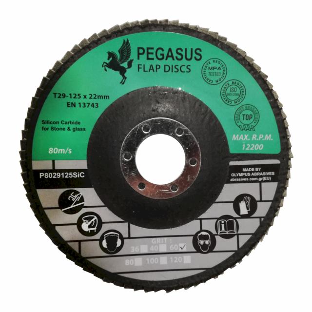 Pegasus Flap Disc aluminium P60 Ø125 mm