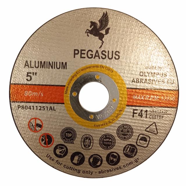 Kappeskive for aluminium