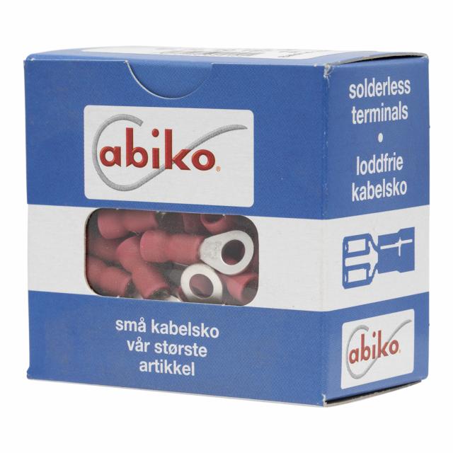 Abiko Ringkabelsko Isolert 0,75Ø4,3mm Rød