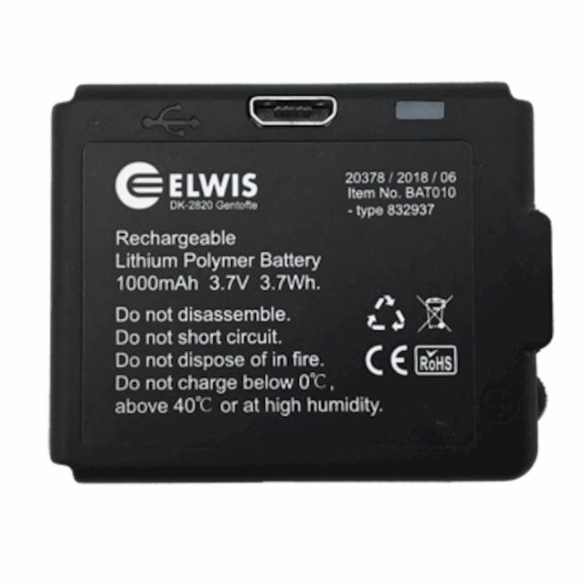 Elwis ekstra batteri for PRO H4-R