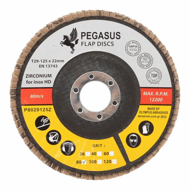 Pegasus Flap Disc HD Zirkonium 125 mm